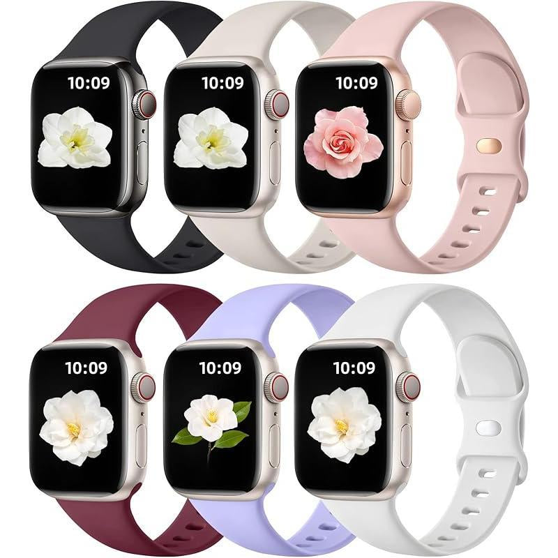 6 Pack Bands for Apple Watch