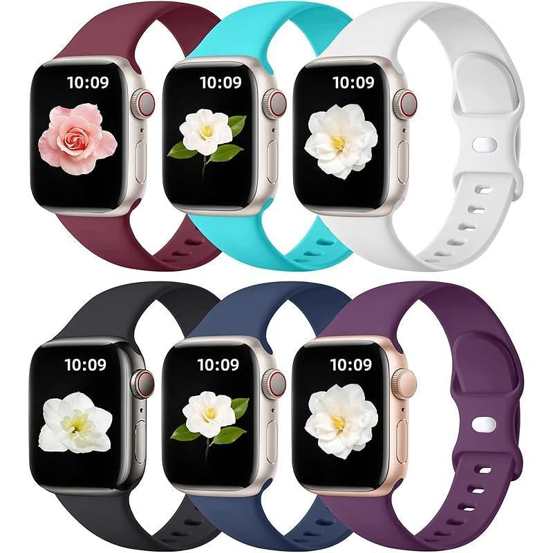 6 Pack Bands for Apple Watch