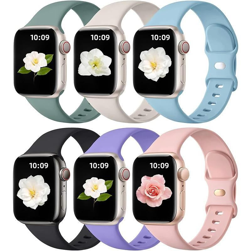 6 Pack Bands for Apple Watch
