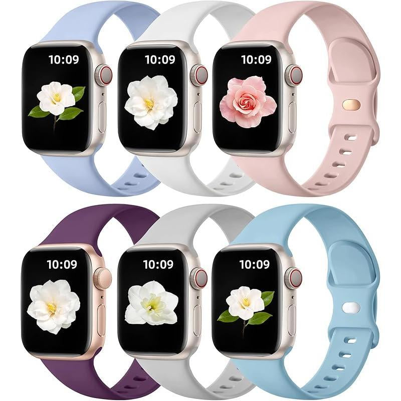 6 Pack Bands for Apple Watch