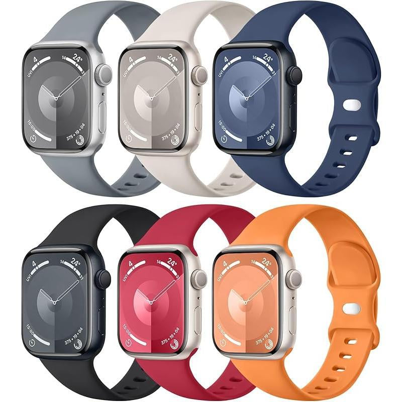 6 Pack Bands for Apple Watch