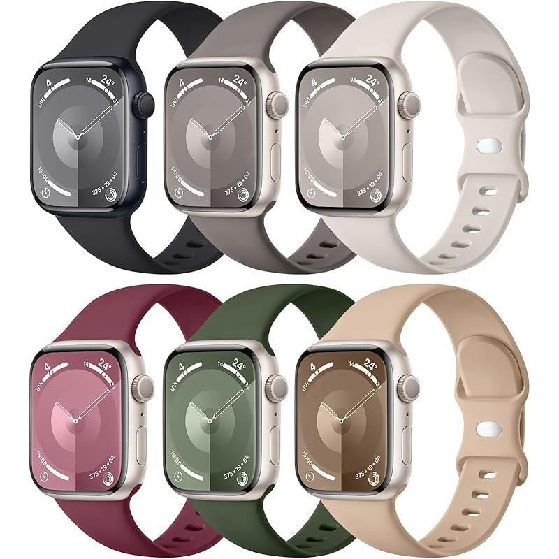 6 Pack Bands for Apple Watch