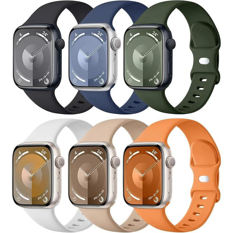 6 Pack Bands for Apple Watch